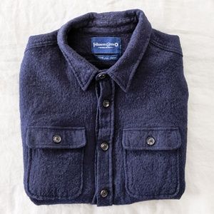 Freenote Cloth Navy Overshirt